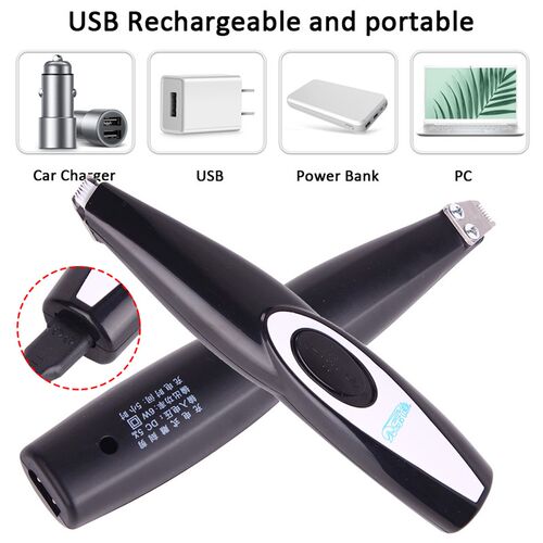 好货Dog Clippers Professional Pet Foot Hair Trimmer Dog Groo