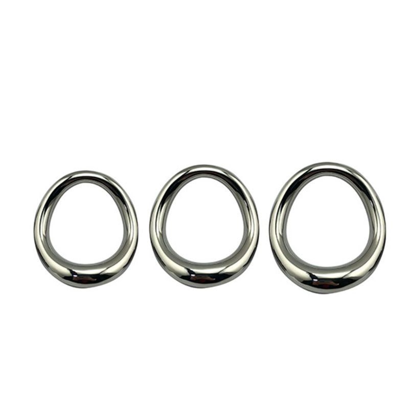 Men Rings Chastity Device Stainless Steel Urethral Sleeves L