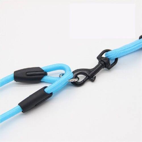 好货2 Ways Pet Dog Leash for 2 Dogs Black Nylon Double Coupl