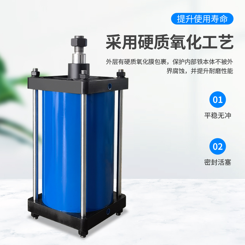 QGB重型汽缸QGA标准气缸大推力小型气动160X25X50X75X100X125X150