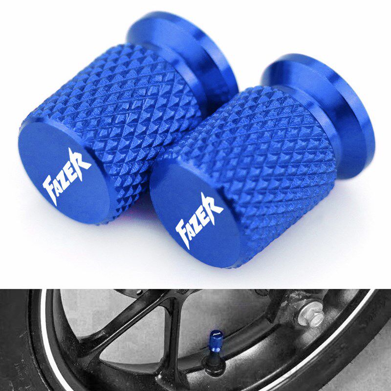 适用雅马哈FZ1FZ6FZ8FAZERFZ25轮胎改装气嘴盖气门芯装饰盖