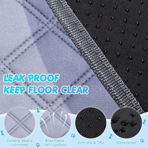 好货Cat Dog Mat Reusable Dog Pee Pad 4 Layer Super Absorbent