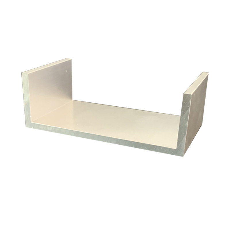 铝合金槽铝116*40*5mm内径106mm铝导轨滑轨铝槽钢U槽型材116x40x5