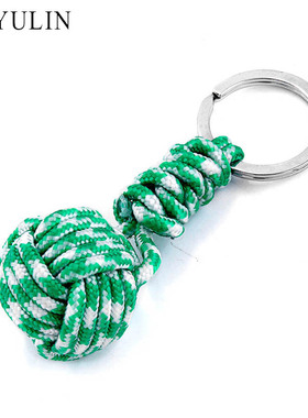 Chaveiro de seguran?a paracord, cord?o de punho com n de