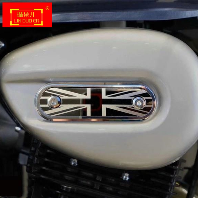 赛科龙RA2不锈钢贴空气滤芯贴纸金属贴车身贴纸油箱贴