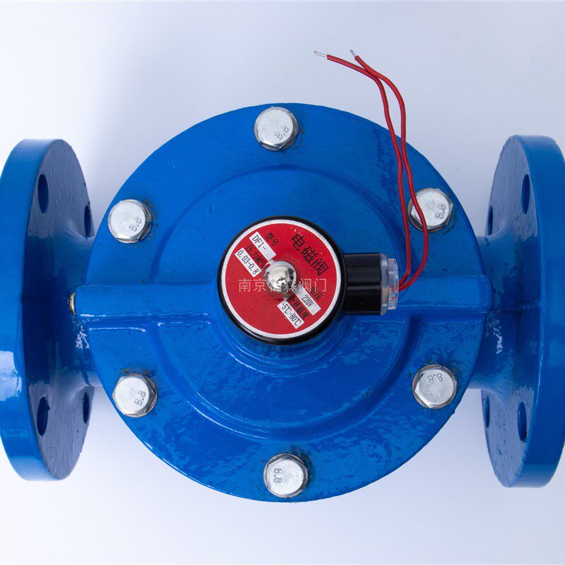 极速DF铸铁法兰24V220V常闭ZCS电磁阀喷淋先导式水阀防爆DN50 100