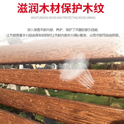好货凯美思户外水性木器漆防水防腐木室内门窗家俱油漆地板漆透明