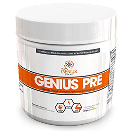 极速Genius Pre Workout  All Natural Nootropic Preworkout