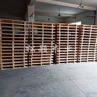 加厚实木木质托盘卡板栈板叉车板仓库物流运输垫板货架木托板厂家