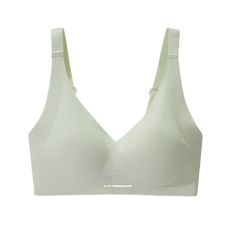 NEW TOMORROW大胸显小聚拢显瘦内衣女轻薄款侧收副乳隐形美背文胸