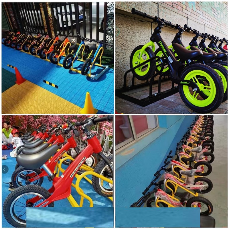 停放架电动车环形车架非机动车事业单位自行车停车架学校不锈J钢