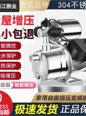 Stainless steel self suction pump household well water frequ