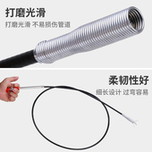 极速厨房下水道疏通实用弹簧头发钩子钢丝抖音同款 卫生间管道夹子