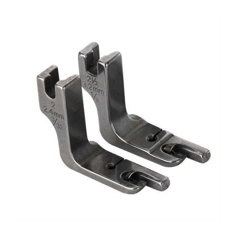 RUT瑞兔 卷边压脚1/8 1/16缝纫机配件工业平车卷边压脚 折边压脚