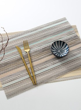 2020 PVC Placemats Coaster Table Mats For Dining Table Heat