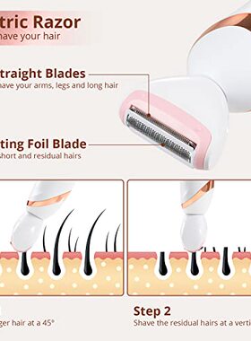 Electric Razors for Women  3 in 1 Women Shaver for Underarms
