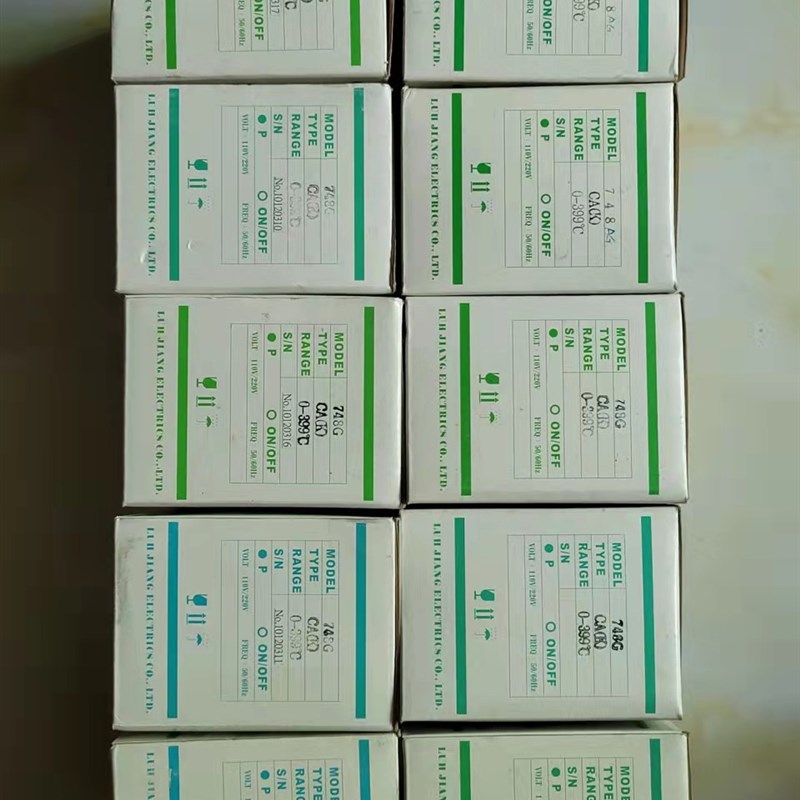 台湾禄将LUHJIANG温控器LJ748G399数字设定LUHJIANG原装现货