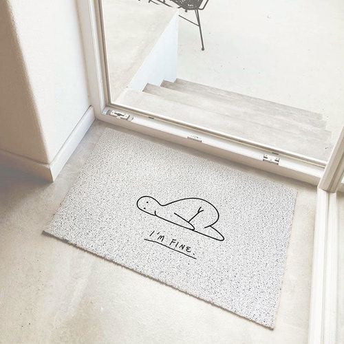 好货Funny Welcome Doormat Entrance Hallway Foyer Non-Slip Fl