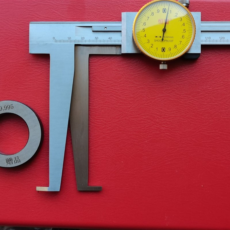 新品桂林/恒量内沟槽双爪卡尺9-150-200Kmm上下爪内槽卡簧槽游标