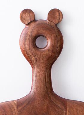 砧板【不二木作】北美黑胡桃木菜板案板家用牛排面包防霉抗菌