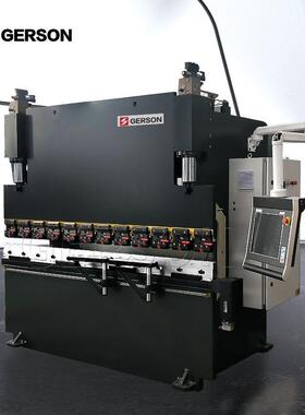 小型63吨2米5电液伺服同步数控折弯机配荷兰DELEM系统DA66T 4+1轴