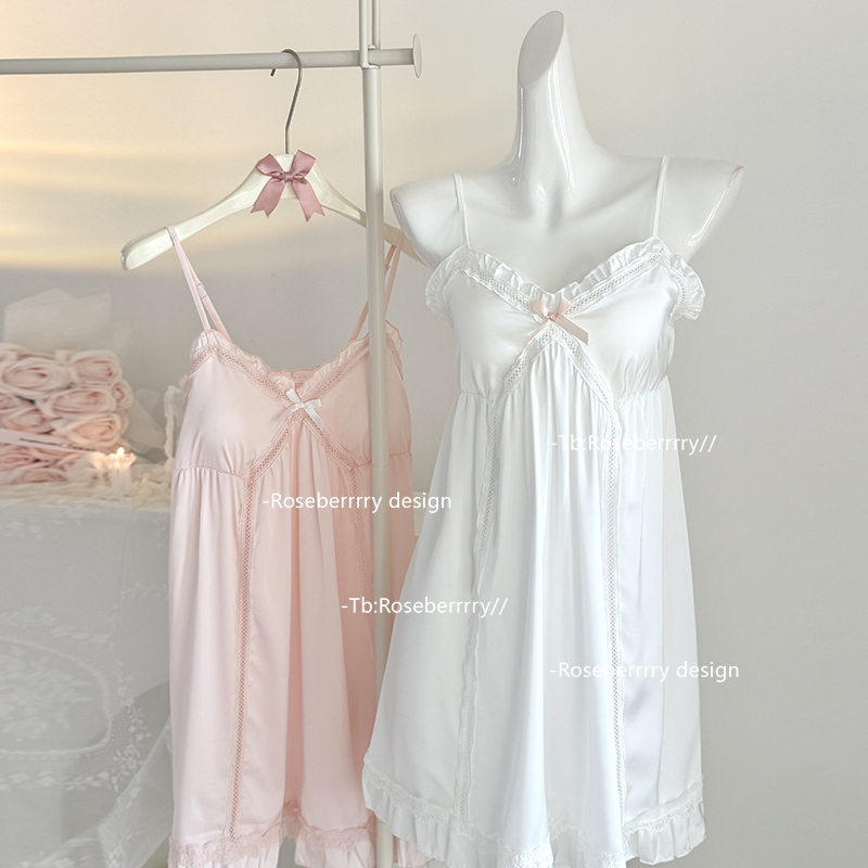 法式气质仙女吊带睡裙宽松高级感