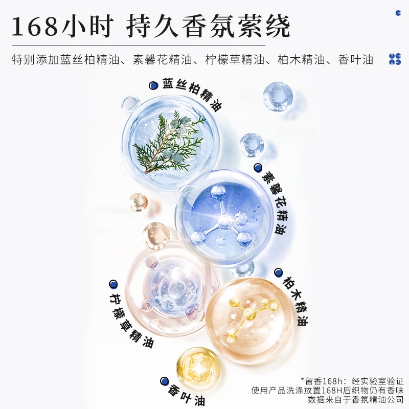 【粥粥专属】爱慕健康蓝丝柏精油香氛凝珠留香洗衣凝珠洗衣凝珠推图片
