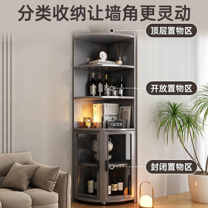 墙边转角柜客厅落地边角柜靠墙置物架三角形拐角收纳柜子家用书架,鲜花速递/花卉仿真/绿植园艺,割草机/草坪机,淘宝优惠券,粉丝福利购,淘宝优惠卷