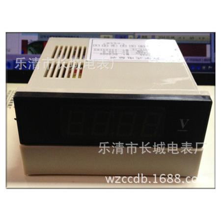 供应长城电表厂DP35DC250V数字式电量表直流电压表
