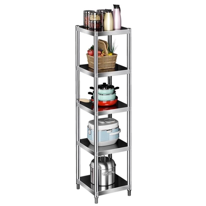 40长50b厨房60缝隙70置物架80窄柜90x20宽25x30储物35不锈钢货架