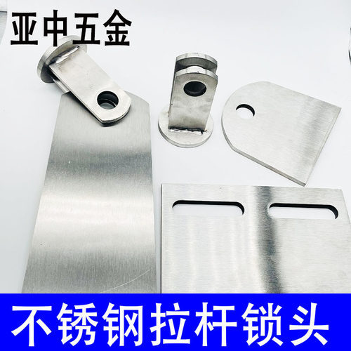 雨棚钢梁吊耳拉杆锁头斜拉撑支架牛腿玻璃爪幕墙