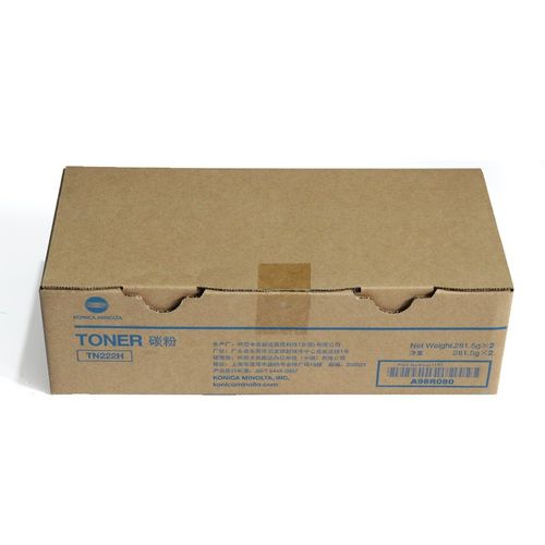 柯尼卡美能达 TN222H原装大小容量碳粉 H2复印机粉盒墨粉