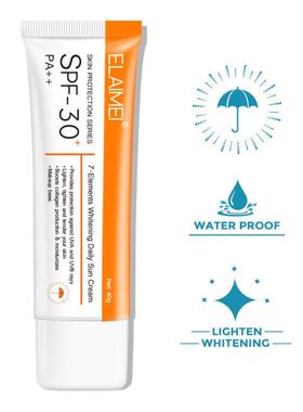 直销2pcs Facial Body Sunscreen UV Protection Oil-Control cre