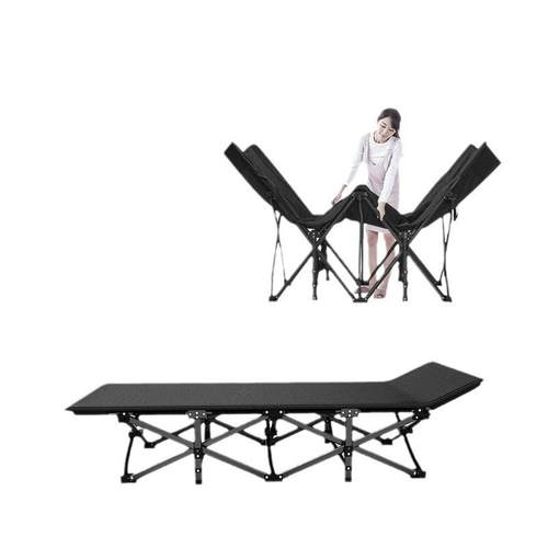 家用折叠床单人办公室午休床便捷式躺椅子户外露营折叠床陪护床