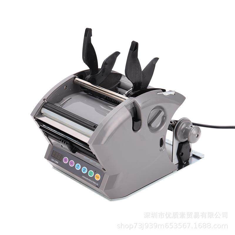 韓國LSH-120M/60M/180M自動標籤剝離機條形碼不乾膠貼紙剝離器