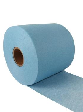 卷筒蓝色无尘纸原纸工业用大盘卷纸250*380mm平纹无尘大卷纸