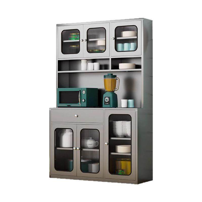 不锈钢餐版边柜厨房碗柜用餐厅储餐边柜物柜锅具纳家微波炉收柜加,住宅家具,餐边柜,淘宝优惠券,粉丝福利购,淘宝优惠卷