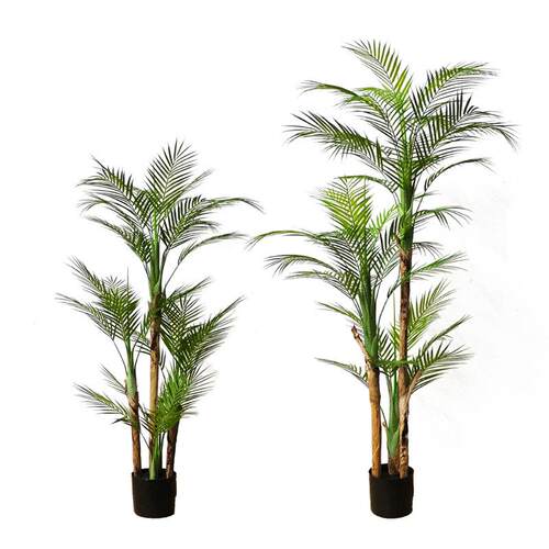511欧风仿造景绿真植树棕榈树真仿北植物盆栽散尾葵盆栽散尾仿真