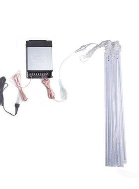 42v工程款led流RJC星灯串流星雨灯管灯条彩雨灯闪灯串圣灯诞灯装