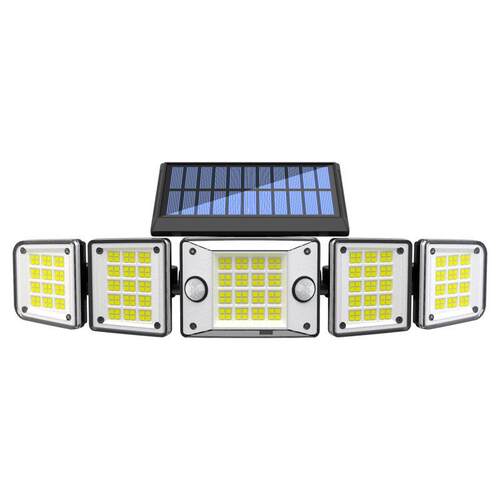 款壁灯户外双感应5头外墙车库灯led灯旋转路灯庭院灯