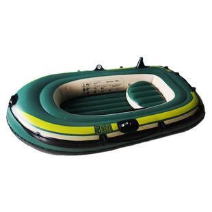 工厂供橡三军绿三人人VC充气船钓鱼船P游艇皮艇皮划直艇加厚3船皮