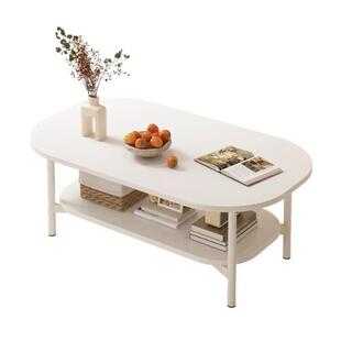 茶几小客户型爆厅家用双层出TXP小桌子网红款租屋用简易茶几餐桌