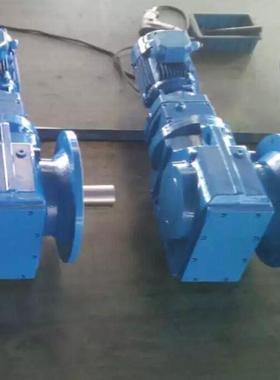 圆柱圆锥齿轮减速器 五星KF77-17.87-7.5KW减速机 承载力大