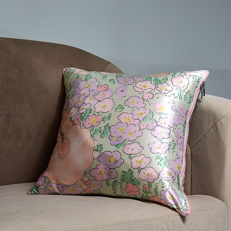 双面真丝抱枕被办公室午睡抱枕被汽车沙发空调R多功能两用被子床,居家布艺,抱枕被,淘宝优惠券,粉丝福利购,淘宝优惠卷