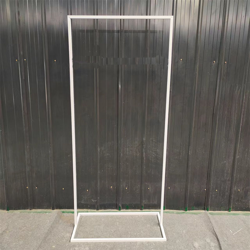 婚礼指示牌花架活动方形展架方形拱门铁艺架子迎T宾牌铁架摄影派