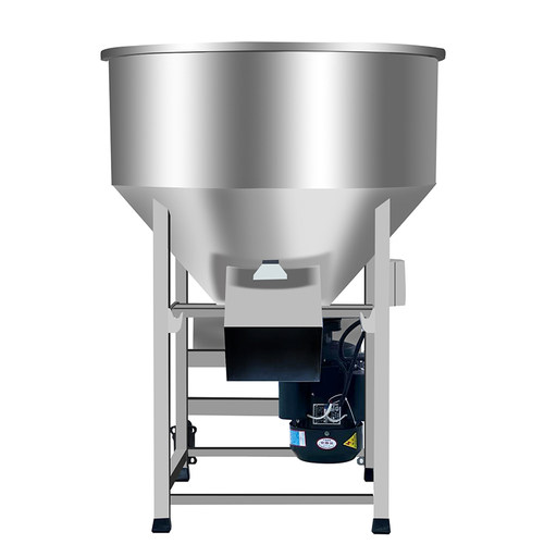 不锈钢立式饲料搅拌机养s殖场饲料拌药塑料混合种子干湿两用拌料