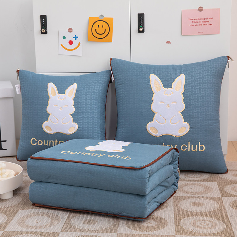 两用抱枕被c子绣花办公室折叠午睡枕头毯子二合一沙发汽车靠枕车,居家布艺,抱枕被,淘宝优惠券,粉丝福利购,淘宝优惠卷