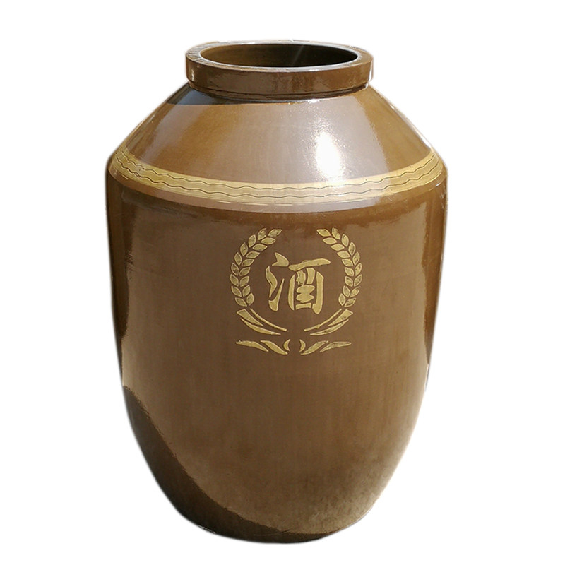 加厚陶瓷大酒缸300斤500斤2000斤酒罐储装酿存白酒W坛子赠封口配