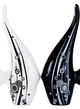 软装艺术创意家居现代陶瓷玄关客厅电视柜酒柜工艺装饰品