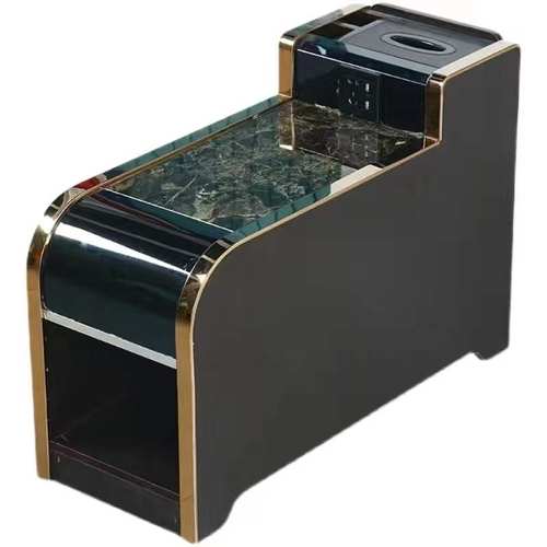 足疗沙发茶几美甲边角经济型桑拿洗浴按摩柜美容中间足浴茶几